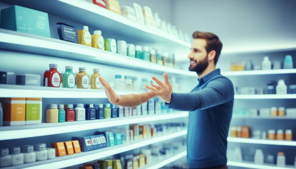 e-commerce product selection