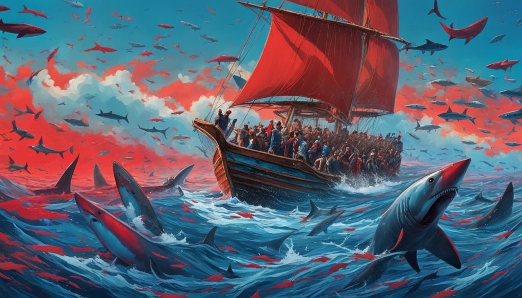 shifting from red oceans to blue oceans